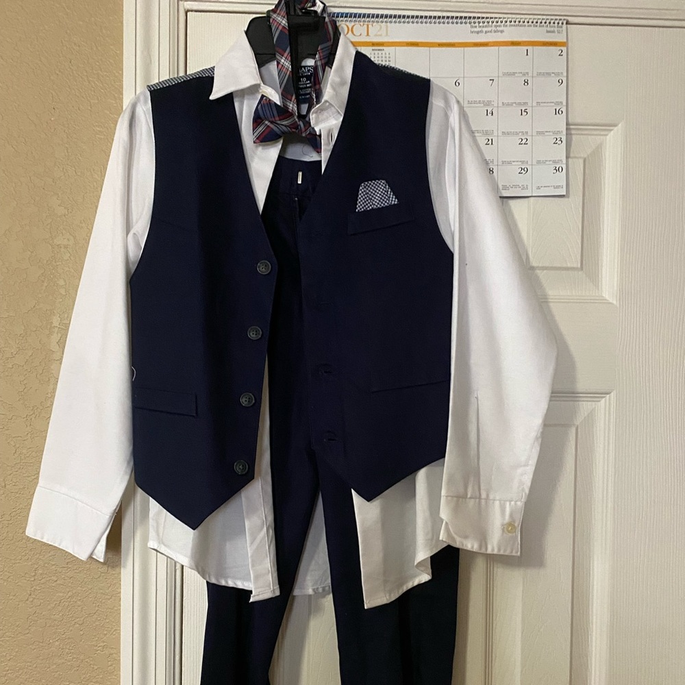 Boys Matching Dress Pant Set